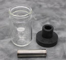 VirTis 150mL Fast-Freeze Lyophilizing Flask with Cap and SS Straight Adapter