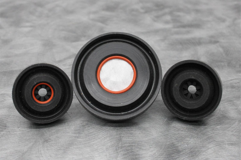 x3 VirTis Fast-Freeze Lyophilizing Wide Mouth and Standard Flask Caps