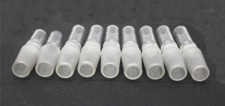 x9 A&C Glass EC Extra Coarse Slit Fritted Hose Adapters Assorted 12 x 15mm