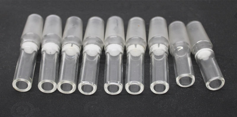 x9 A&C Glass EC Extra Coarse Slit Fritted Hose Adapters Assorted 12 x 15mm