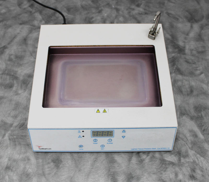 Cardinal Health M7654-1A Lighted Tissue Water Bath with Glass Dish