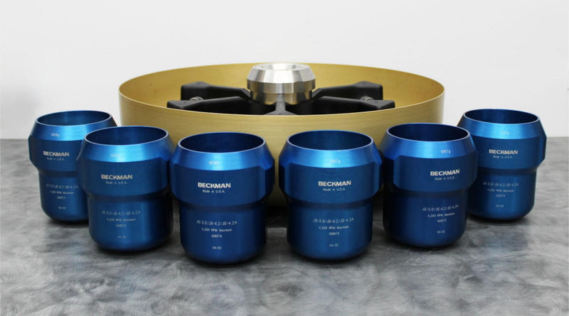 Beckman Coulter 399080 JS-4.2 Centrifuge Swing-Bucket Rotor w/ 6-Buckets -NO LID