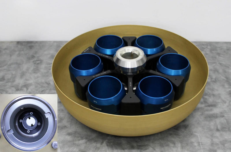 Beckman Coulter 399080 JS-4.2 Centrifuge Swing-Bucket Rotor w/ 6-Buckets -NO LID