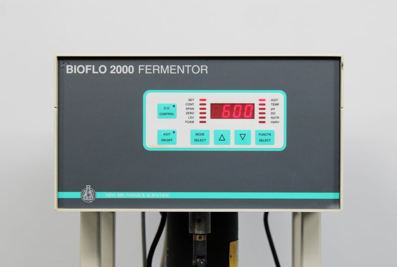 New Brunswick Scientific BioFlo 2000 BF-2000 Fermentor Bioreactor Control Panel