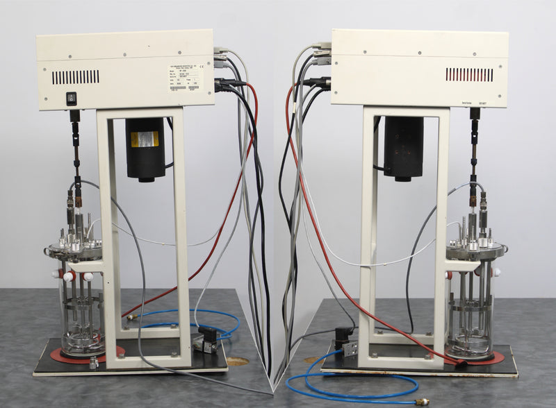 New Brunswick Scientific BioFlo 2000 BF-2000 Fermentor Bioreactor Side Views