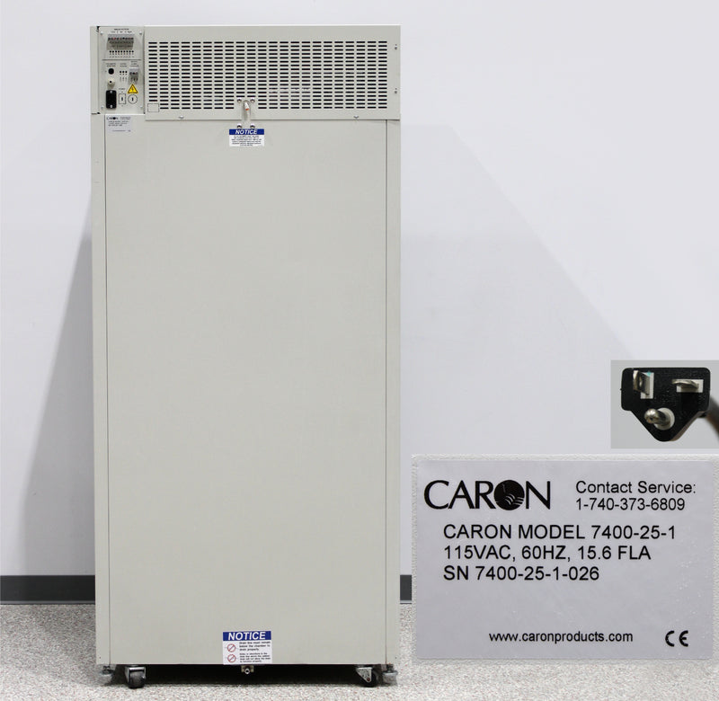 Caron 7400-25-1 Reach-In CO2 Incubator 708 liters with 4 Shelves