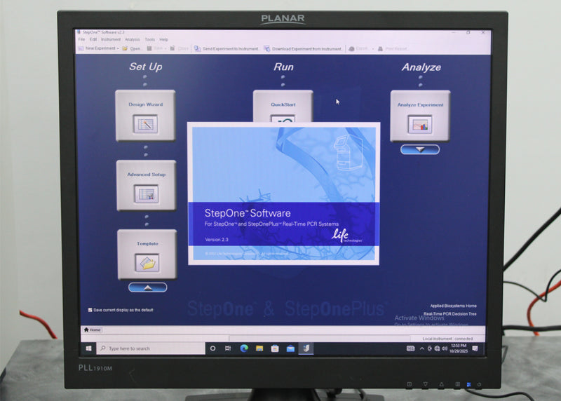 Applied Biosystems StepOnePlus 4376592 96-Well Real-Time PCR System with PC