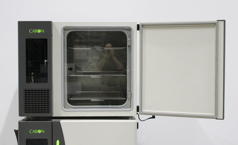 Caron Model 6010-1 Stacked Environmental Test Chambers Door Open