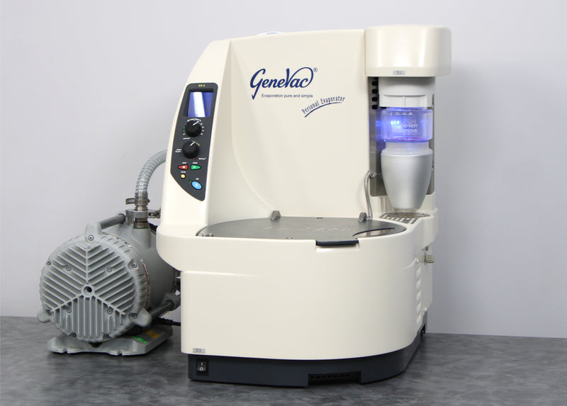 SP GeneVac EZ-2.3 Elite Personal Centrifugal Evaporator and XDS5 Pump
