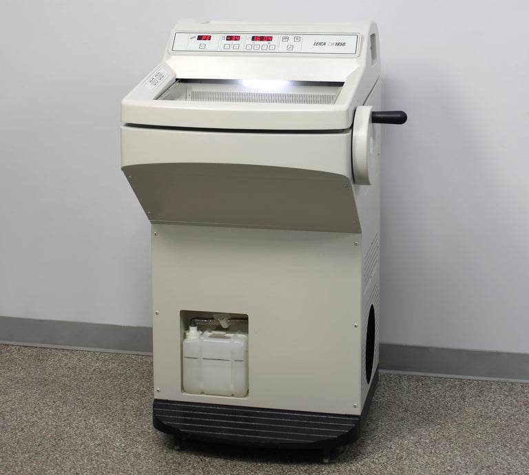 Leica CM1850-3-1 Microtome Cryostat 047131148 with Blade Holder