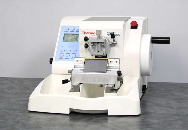 Thermo Scientific Microm HM355S Rotary Microtome 905200 with Blade Holder