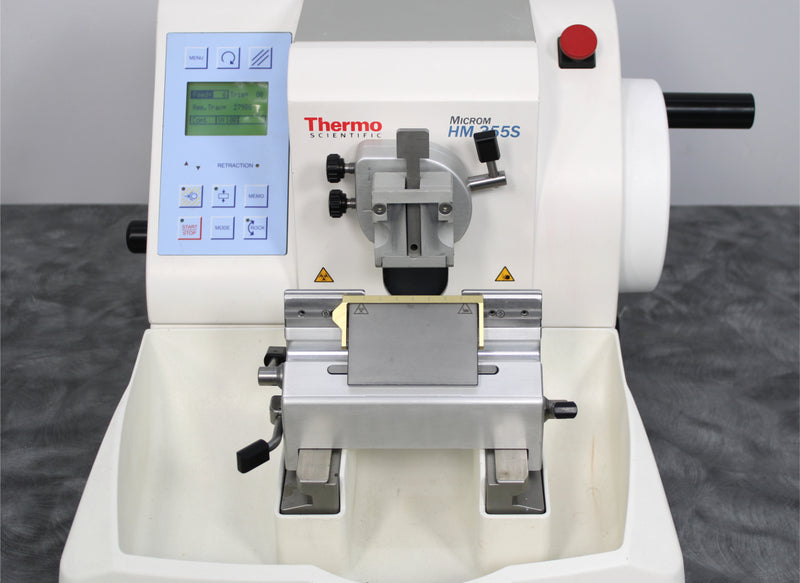 Thermo Scientific Microm HM355S Rotary Microtome blade holder assembly