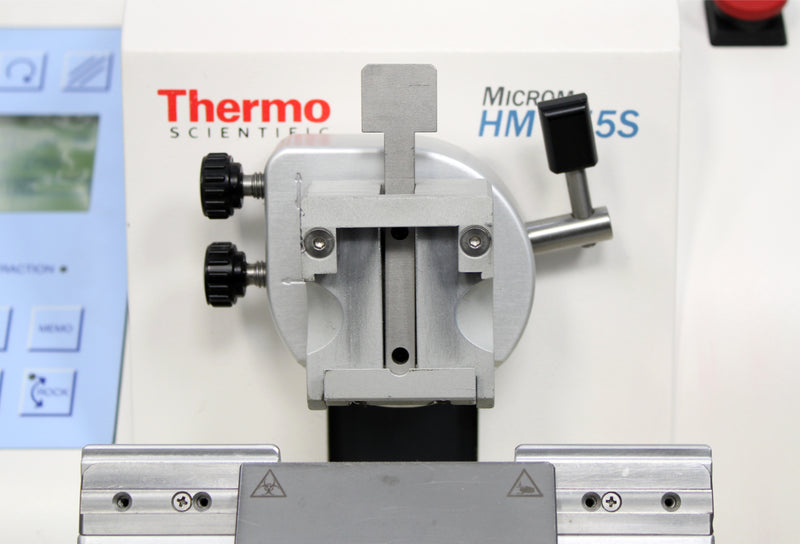 Thermo Scientific Microm HM355S Rotary Microtome cassette clamp