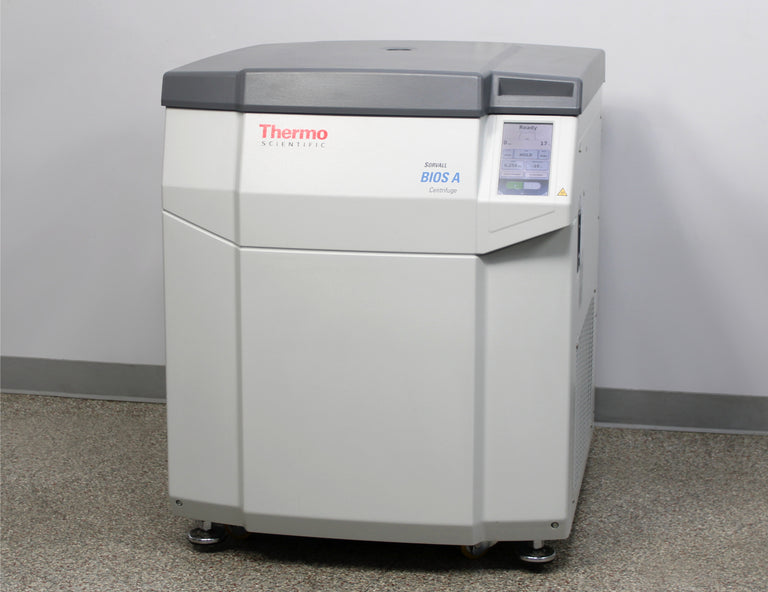 Thermo Sorvall BIOS A Low-Speed Floor Centrifuge and F6-10x1000 LEX Rotor