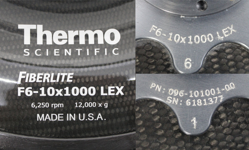 Thermo Sorvall BIOS A Low-Speed Floor Centrifuge and F6-10x1000 LEX Rotor