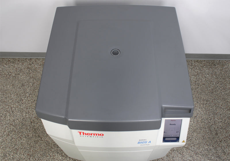 Thermo Sorvall BIOS A Low-Speed Floor Centrifuge and F6-10x1000 LEX Rotor