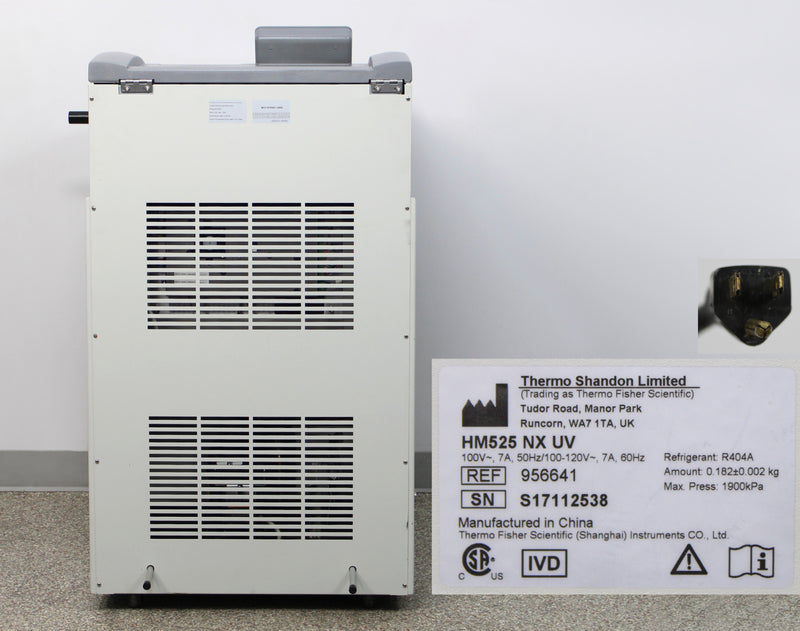 Thermo Shandon HM525 NX UV Cryostat Microtome 956641 with UV Disinfection