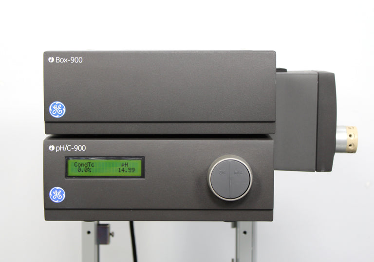 GE AKTApurifier 10 FPLC System with P-900 pH/C-900 Box-900 and PV-908