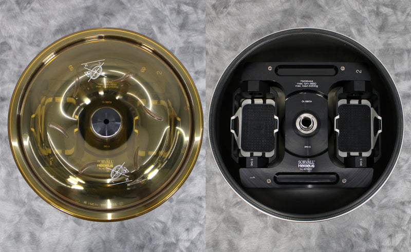 Thermo Scientific HIGHPlate Windshielded Swinging Bucket Rotor (75006444) with 2 Buckets