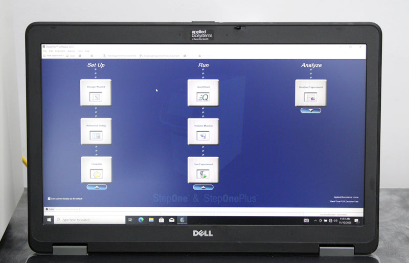 Laptop with StepOne Software Installed
