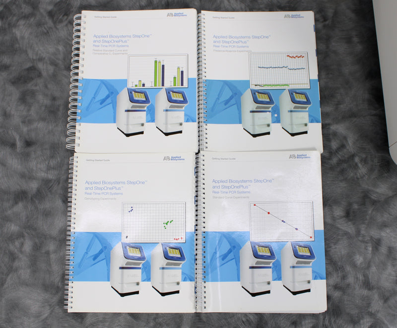 Applied Biosystems StepOnePlus 96-Well Real-Time PCR System Guide Books