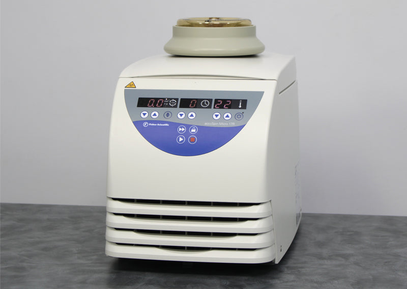 Thermo Fisher AccuSpin Micro 17R Benchtop Microcentrifuge 75002463 with Rotor