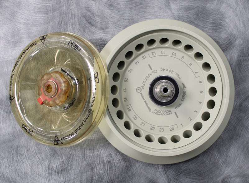 Thermo Fisher AccuSpin Micro 17R Benchtop Microcentrifuge 75002463 with Rotor