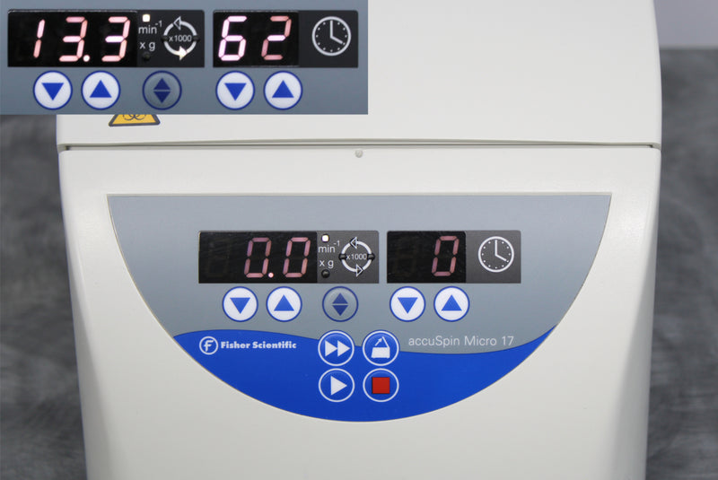 Thermo Fisher AccuSpin Micro 17 Benchtop Microcentrifuge 75002461 and Rotor