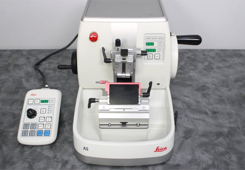 Leica HistoCore AUTOCUT Automated Rotary Microtome 14051956472 and Control Panel