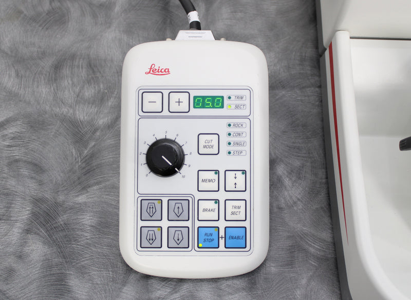 Leica HistoCore AUTOCUT Automated Rotary Microtome 14051956472 and Control Panel