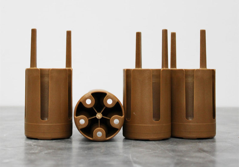 x4 Thermo Scientific 75003771Centrifuge Rotor Adapters 5x15mL for TX-200 Rotor