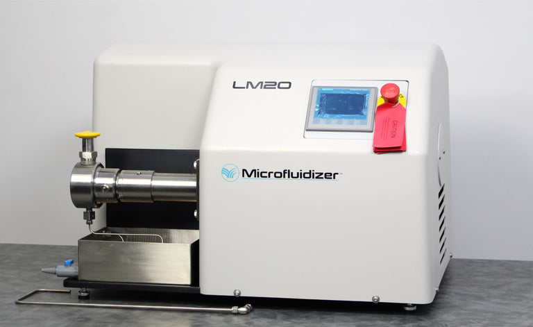 Microfluidics LM20 Electric Microfluidizer Processor High Shear Homogenizer
