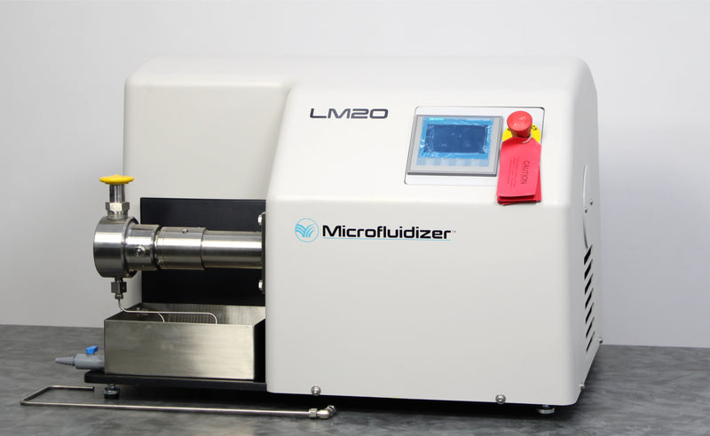 Microfluidics LM20 Electric Microfluidizer Processor High-Shear Homogenizer
