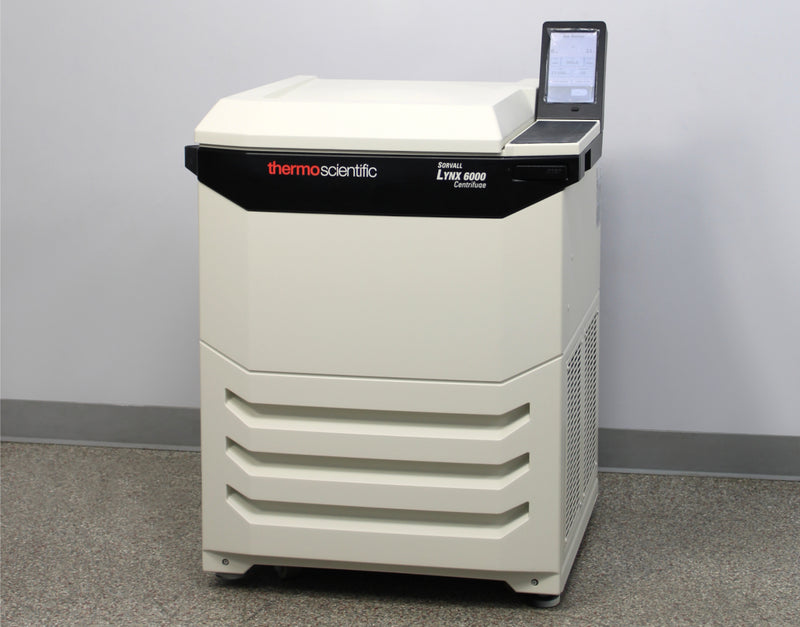 Thermo Sorvall Lynx 6000 Refrigerated Floor Centrifuge with F12-6x500 LEX Rotor