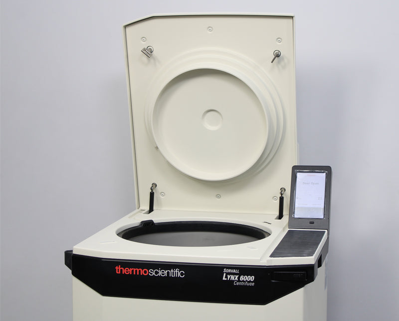 Thermo Sorvall Lynx 6000 Refrigerated Floor Centrifuge with F12-6x500 LEX Rotor