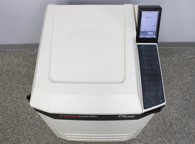 Thermo Sorvall Lynx 6000 Refrigerated Floor Centrifuge with F12-6x500 LEX Rotor