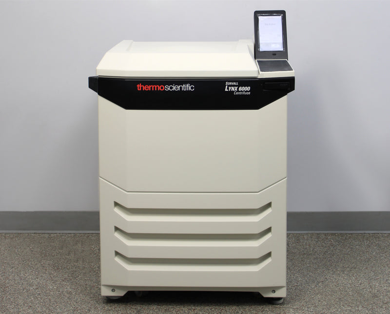 Thermo Sorvall Lynx 6000 Refrigerated Floor Centrifuge with F12-6x500 LEX Rotor