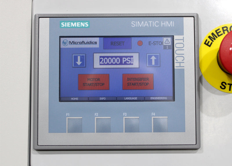 Microfluidics LM20 20K Electric Microfluidizer Processor High Shear Homogenizer