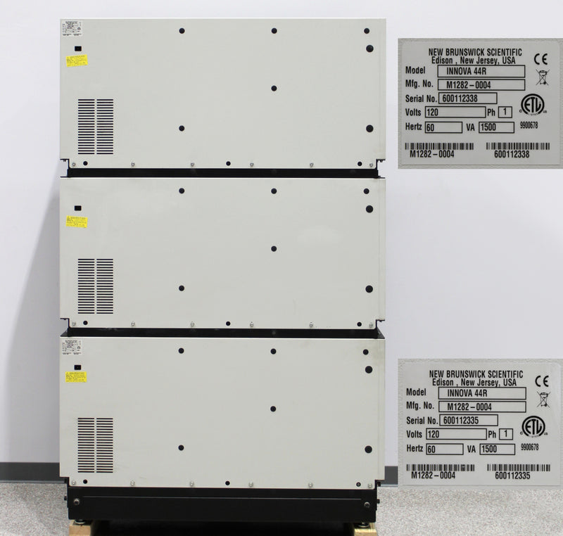 New Brunswick Innova 44R Triple Stack Refrigerated Incubator Shakers M1282-0004