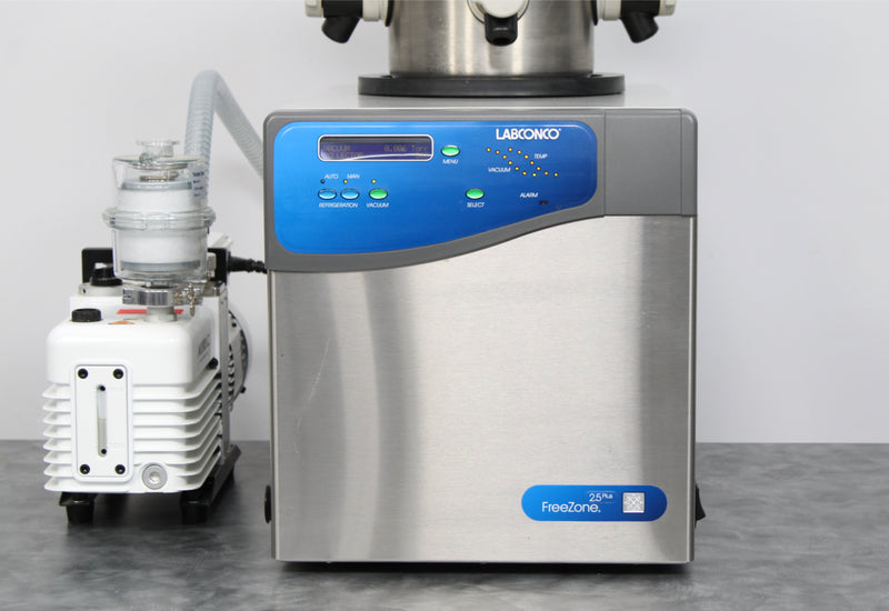 Labconco FreeZone 2.5 Plus Benchtop Freeze Dryer 7670020 and 12-Port Manifold