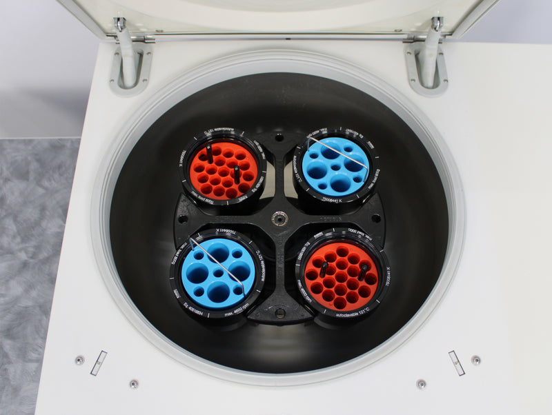 Thermo Sorvall Legend RT Benchtop Centrifuge 75004377 and Rotor 75006445