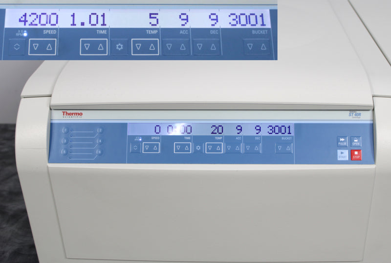 Thermo Sorvall ST40R Refrigerated Benchtop Centrifuge and TX-1000 Rotor