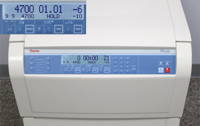 Thermo Sorvall Legend XFR Refrigerated Floor Centrifuge and F14-6x250 LE Rotor