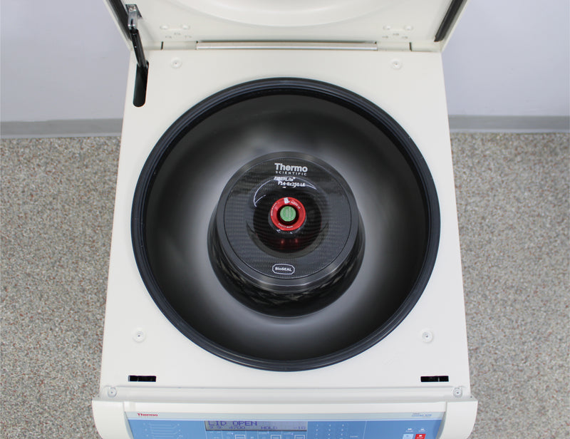 Thermo Sorvall Legend XFR Refrigerated Floor Centrifuge and F14-6x250 LE Rotor