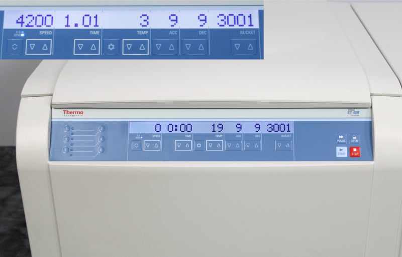 Thermo Sorvall ST40R Refrigerated Benchtop Centrifuge with TX-1000 Rotor
