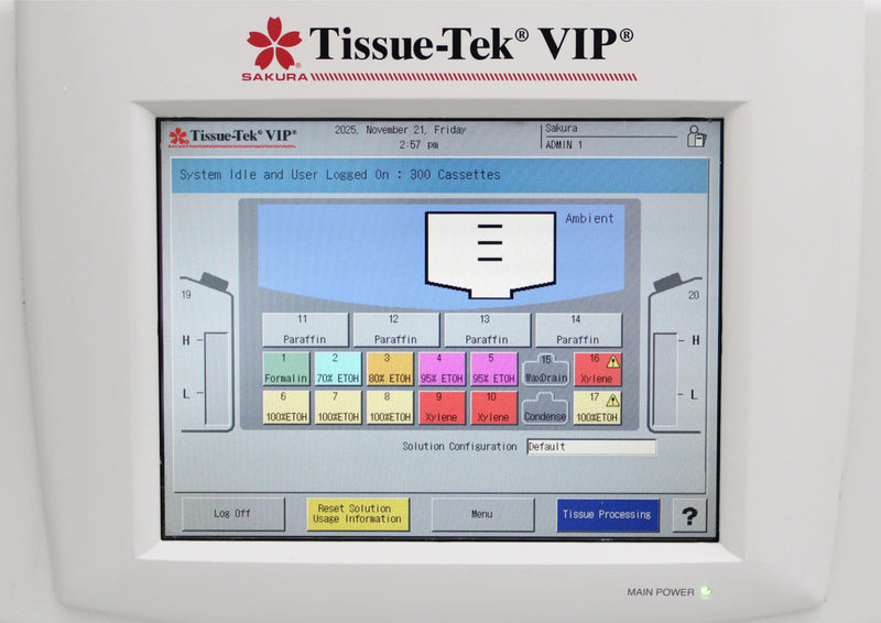 Sakura Tissue-Tek VIP 6 A1 Vacuum Infiltration Floor Tissue Processor 6030