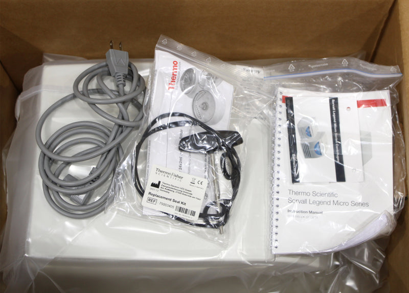 Thermo Sorvall Legend Micro 21R Benchtop Microcentrifuge 75002446 with Rotor