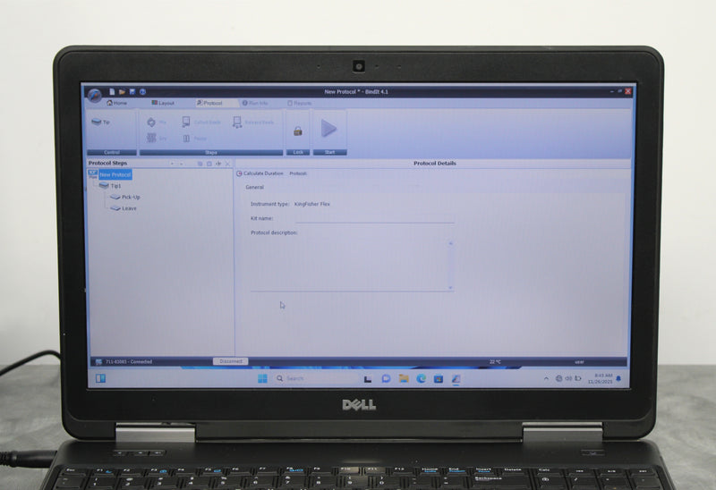 Thermo KingFisher Flex 711 Nucleic Acid Purification Automate 5400630 w/ Laptop