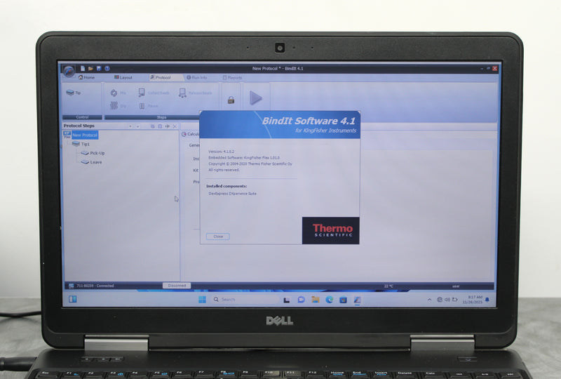 Thermo KingFisher Flex 711 Nucleic Acid Purification Automate 5400630 and Laptop