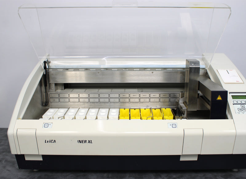 Leica AutoStainer XL Programmable Automatic Benchtop Slide Stainer 045635340